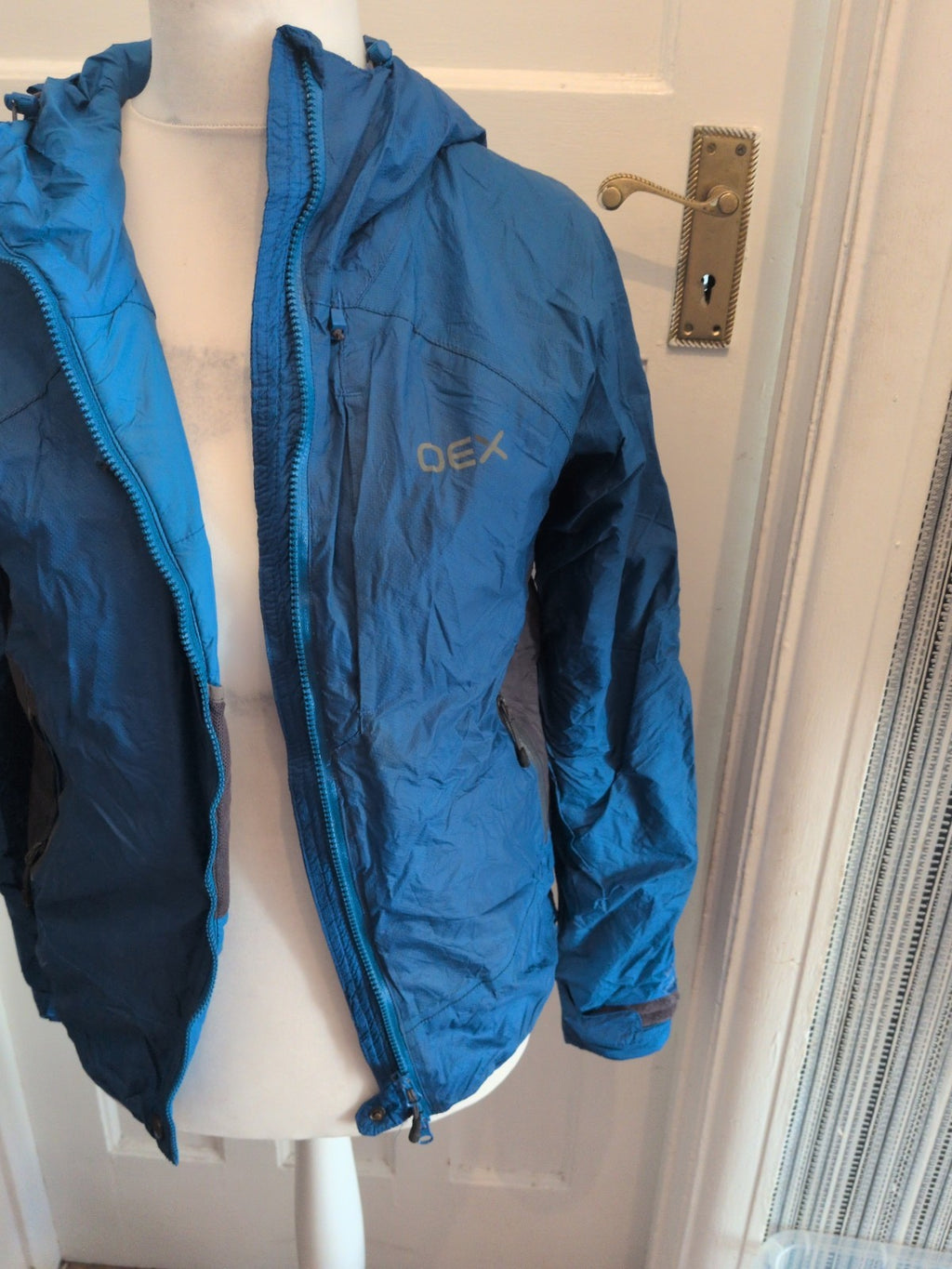 OEX XS Blue Rain Coat Jacket