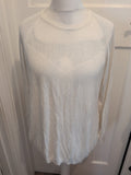 Definitions 20 Winter White Long Sleeve Pullover Jumper