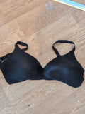 Marks And Spencer 40dd Black Bra Padded No Wire