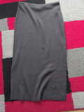 Noa Noa Small Grey Elasticated Pencil Skirt