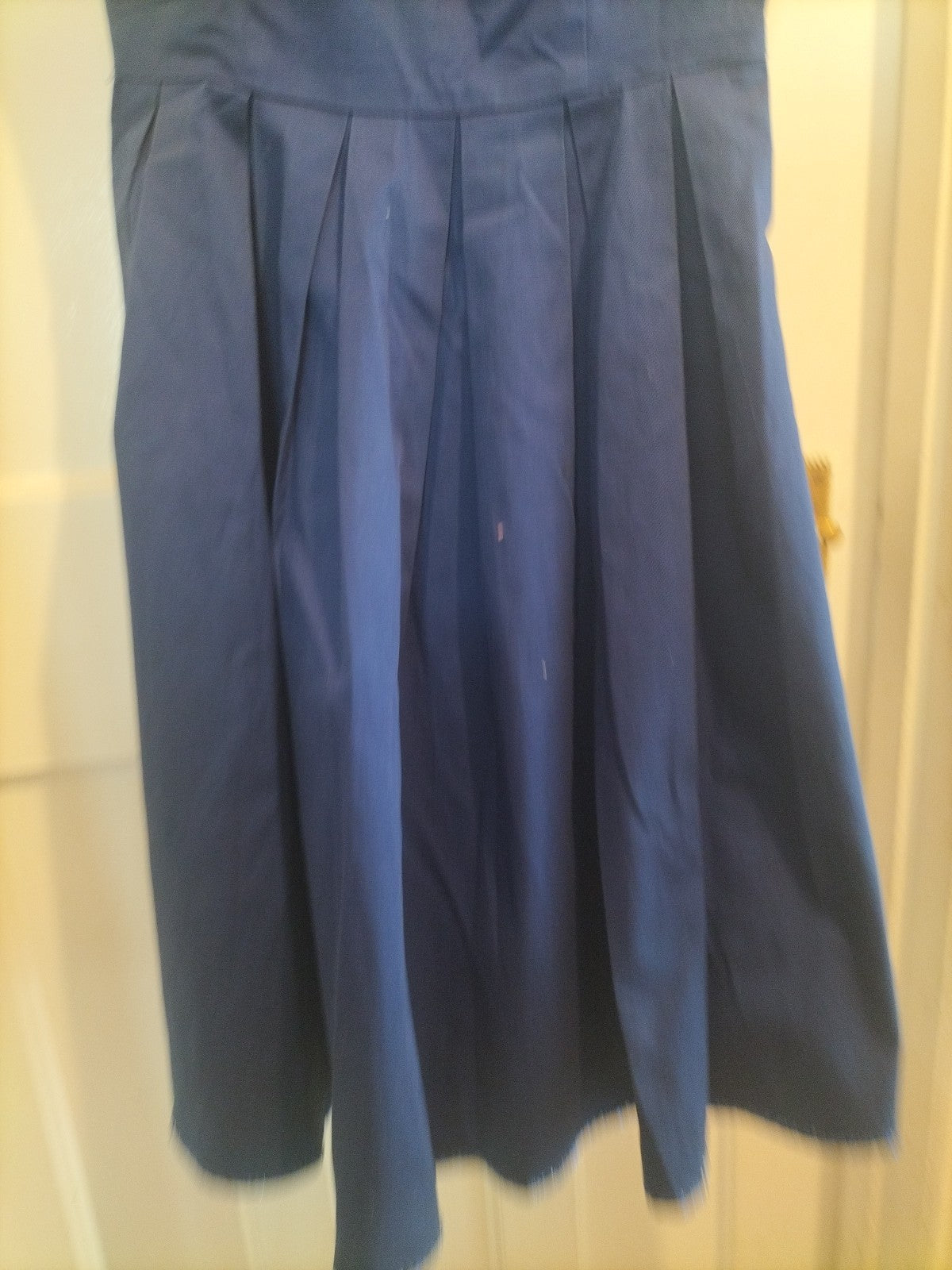 Ladies Blue Dress Size 10 Sleeveless