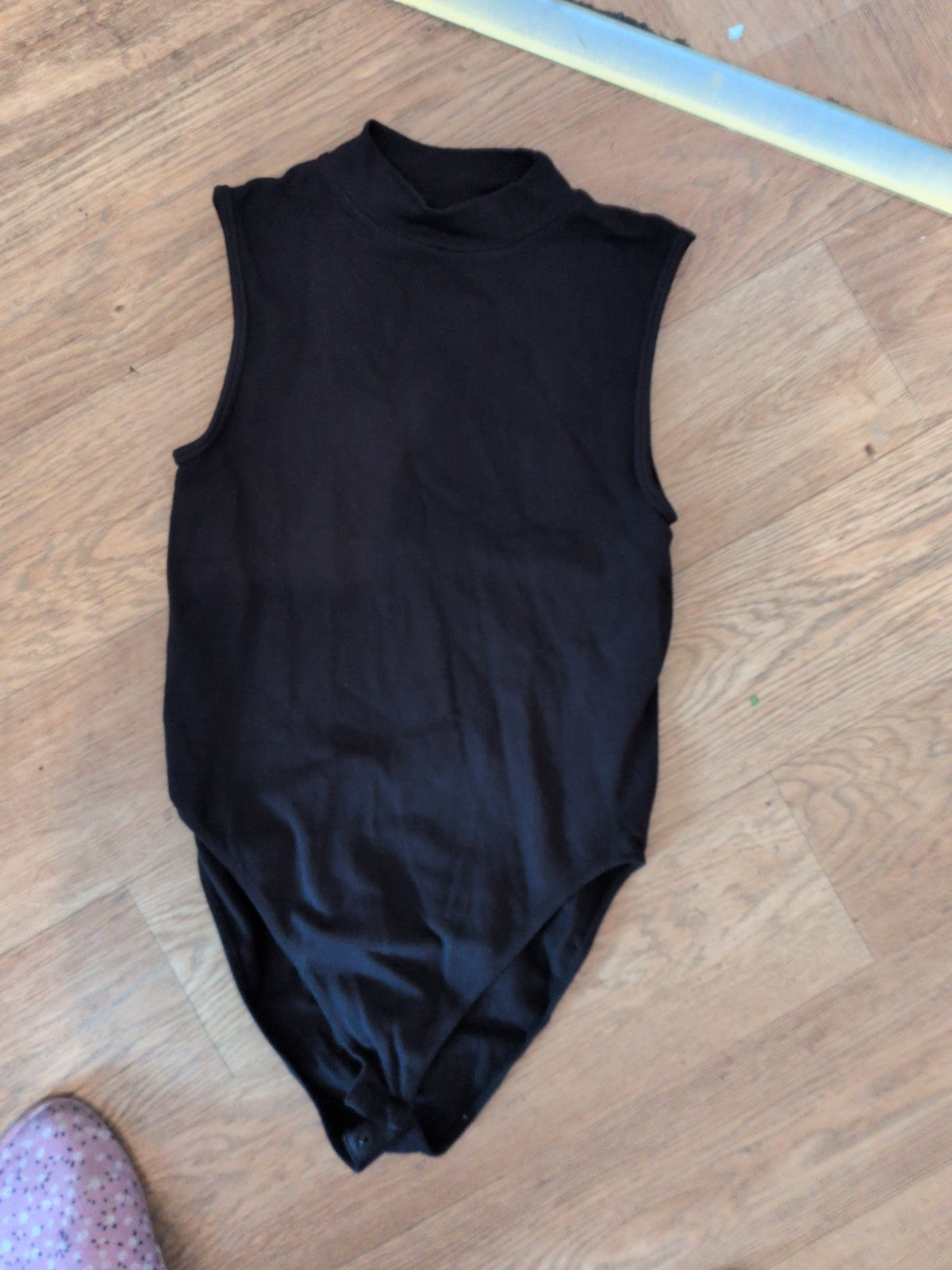 Primark Small Black Sleeveless Bodysuit