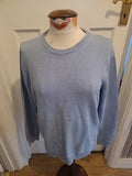 Mens Pale Blue Jumper Maine Size Med