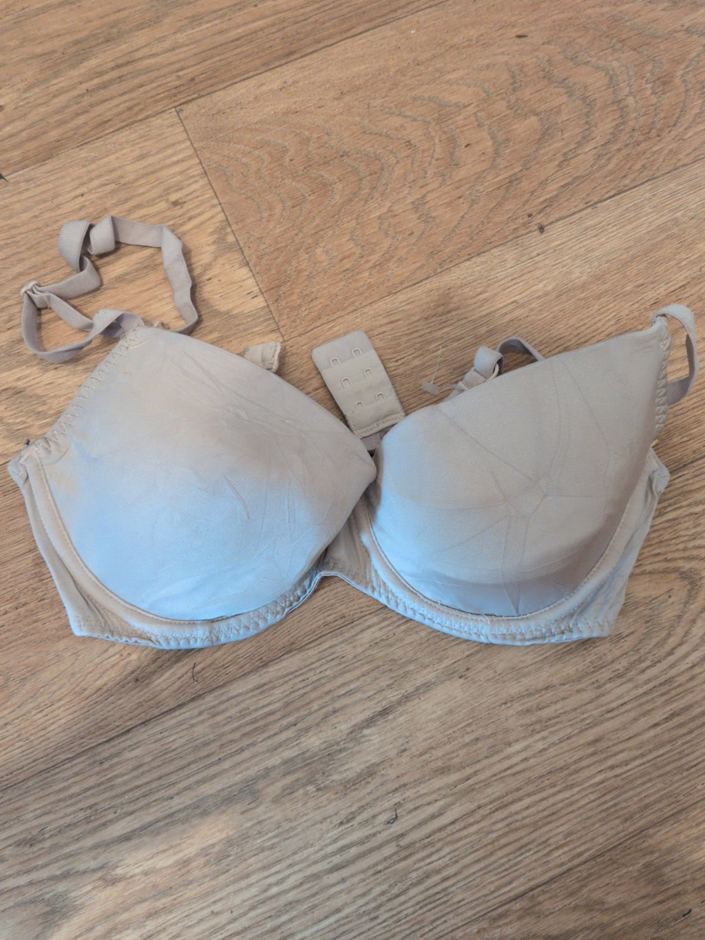 Ladies George 34D Nude Padded Wired Bra Needs A Wash