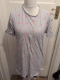 F&F 8-10 Cherry Pattern Pyjama Top