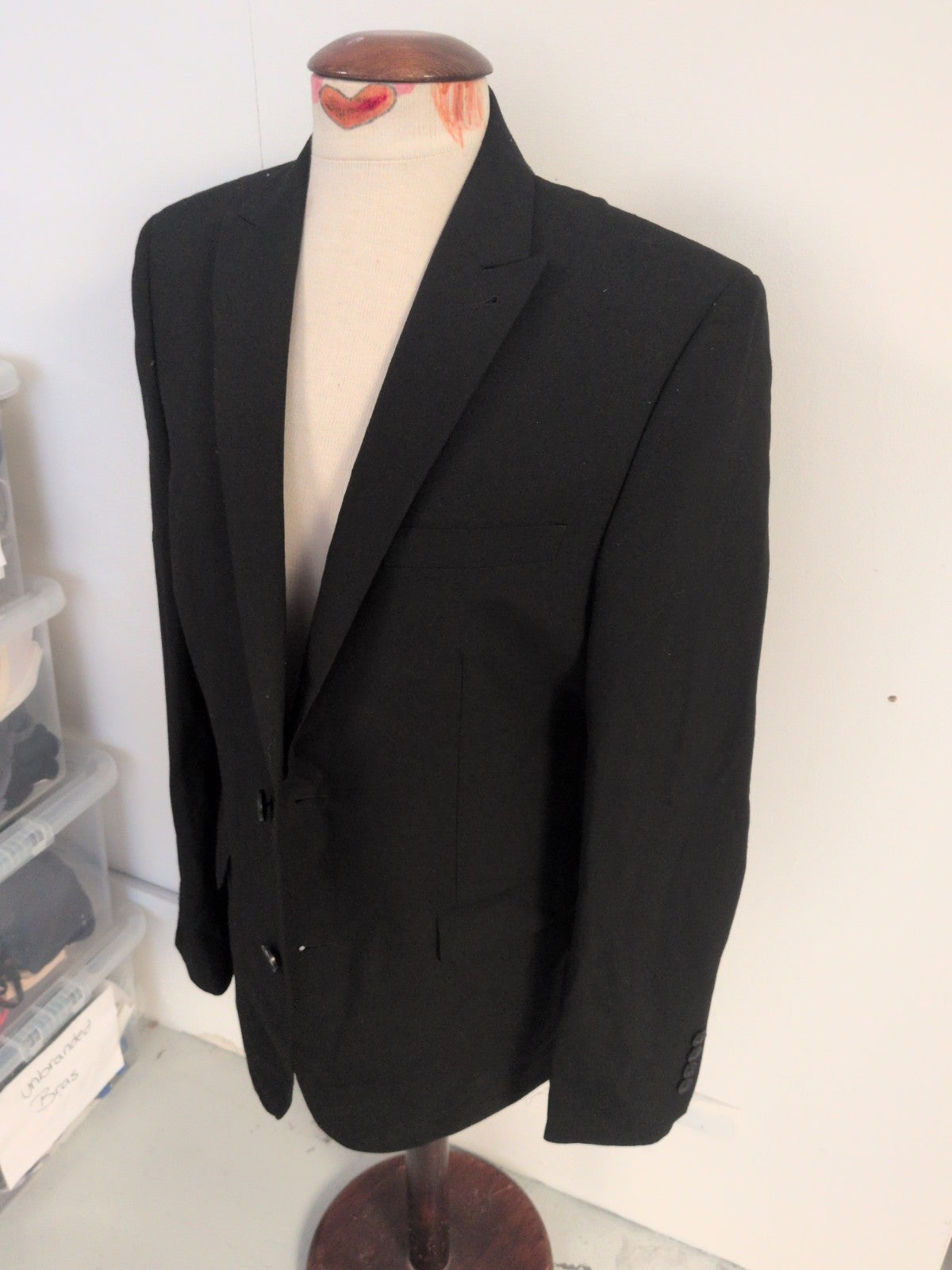 Next 40" Black Suit Jacket