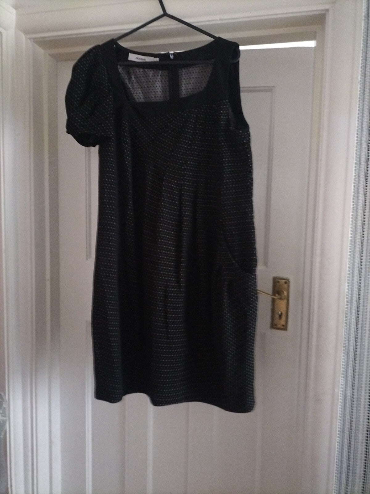 Ladies Jesire 12 Navy Off The Shoulder Dress