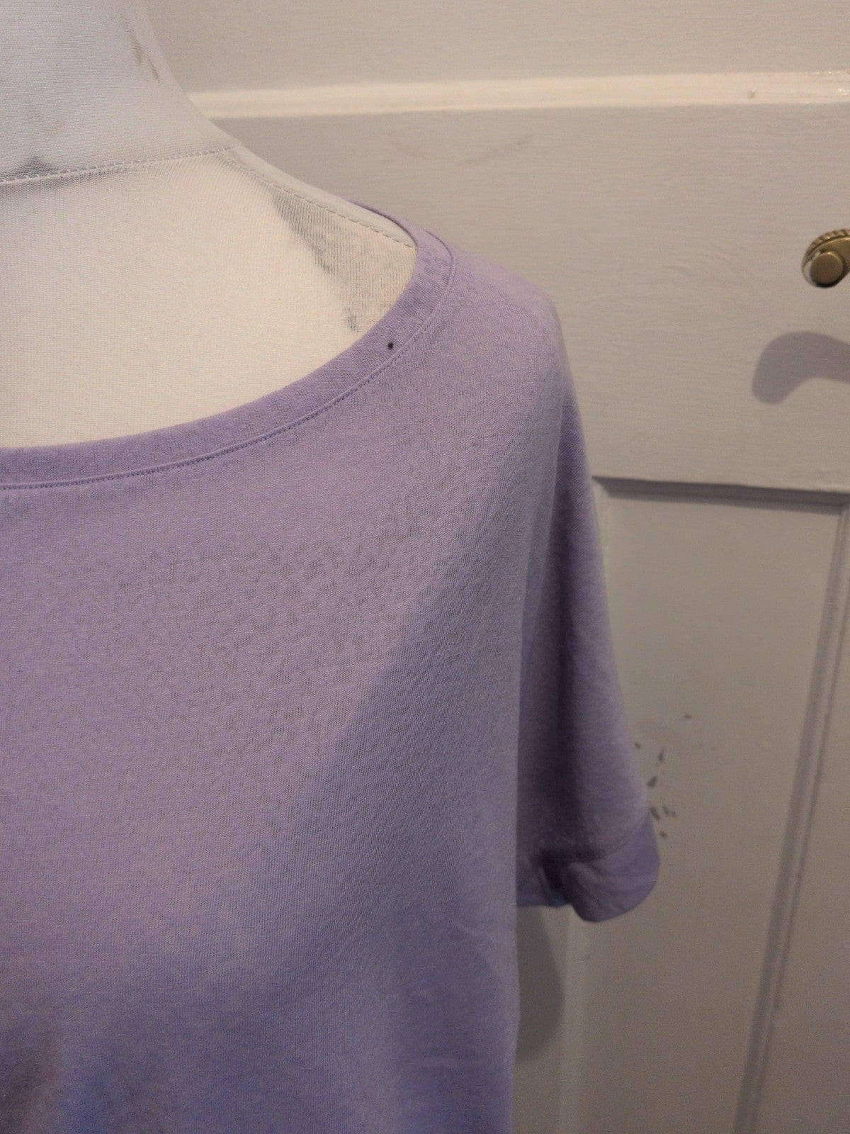 Good move 16 Pale Purple Pattern Short Sleeve T-shirt