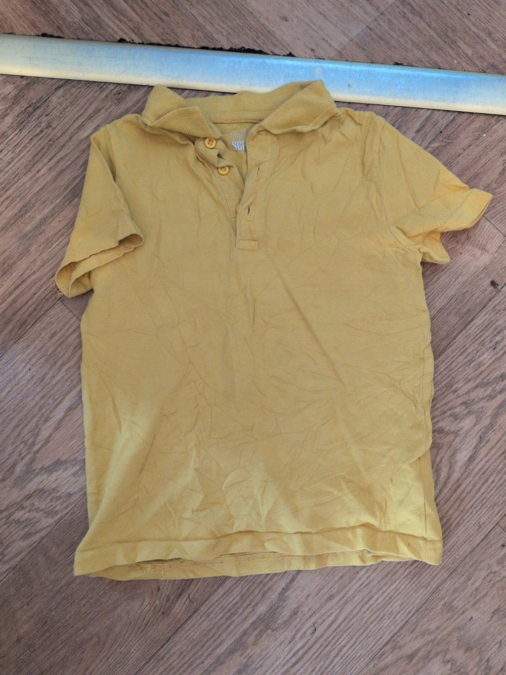 Next School 5 Years Yellow Polo Shirt