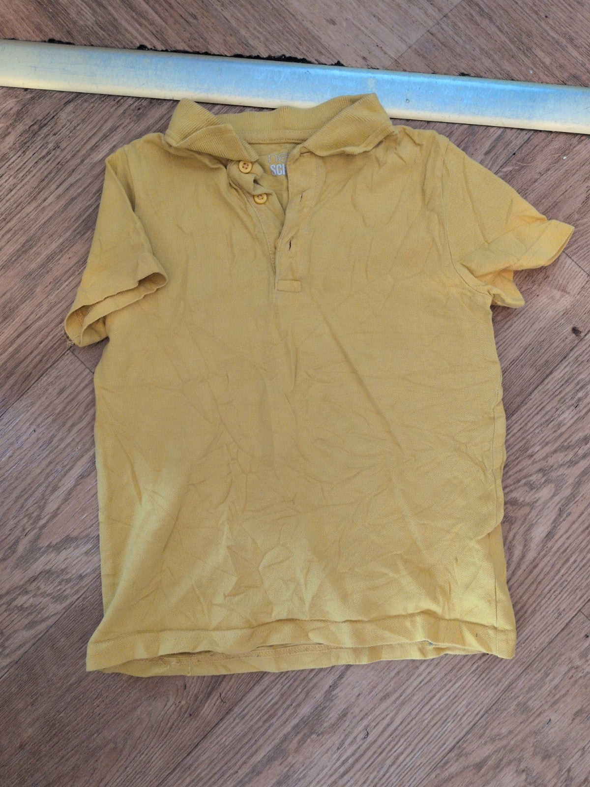 Next School 5 Years Yellow Polo Shirt