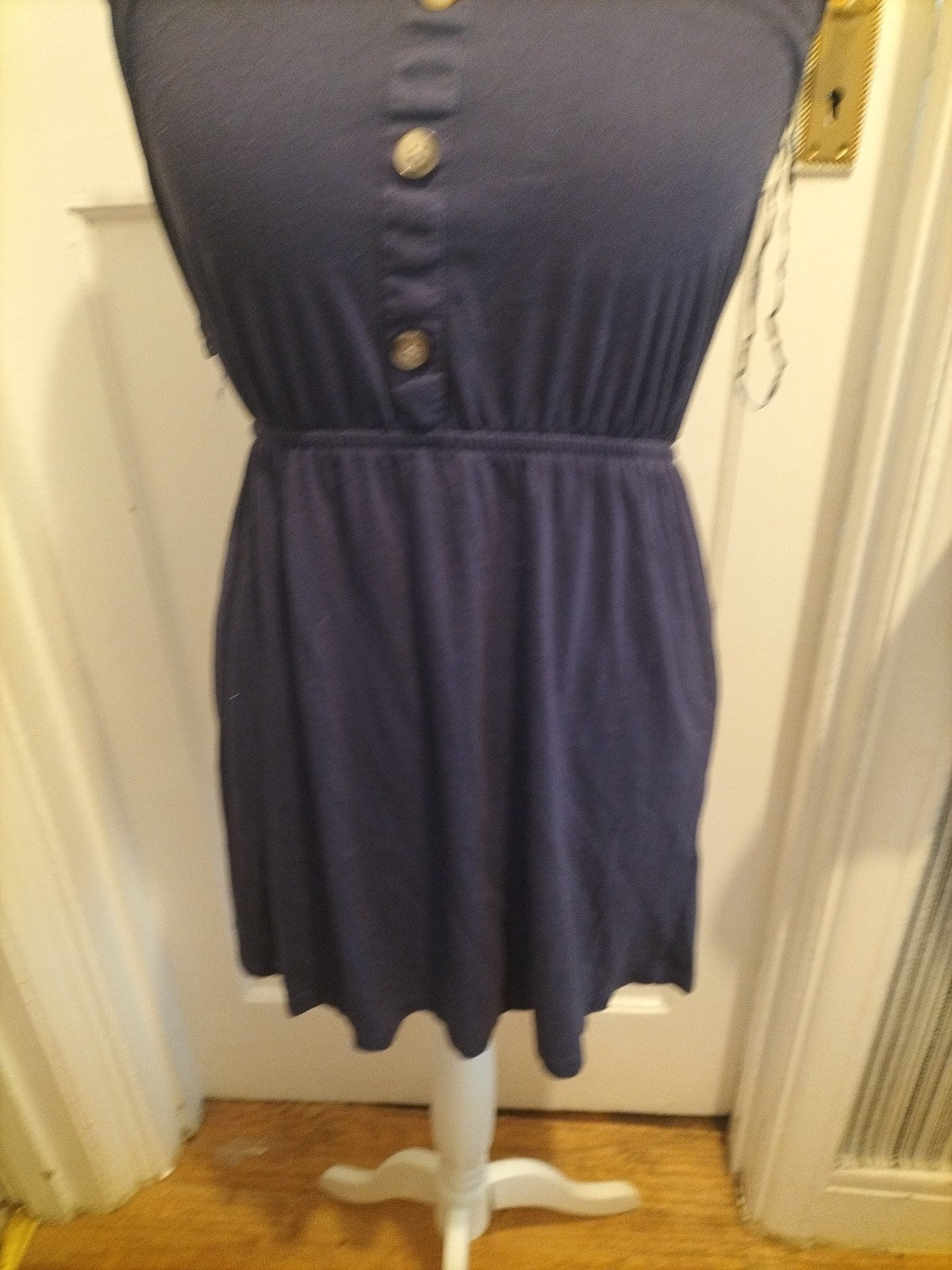Ladies Pep&Co Size 10 Navy Sleeveless Fit Dress