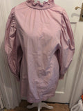H&M 18 Purple Long Sleeve Knee Length Dress