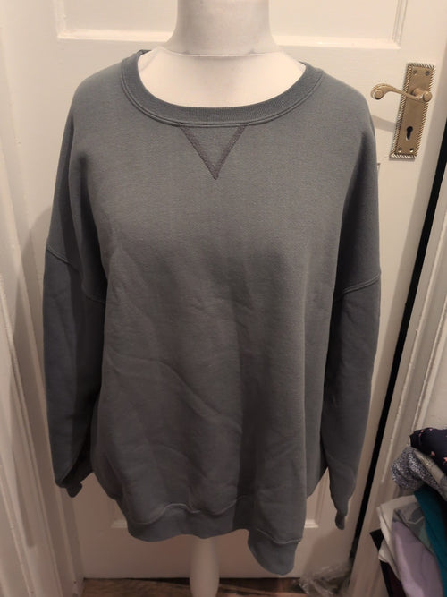 2XL Green Pullover Jumper