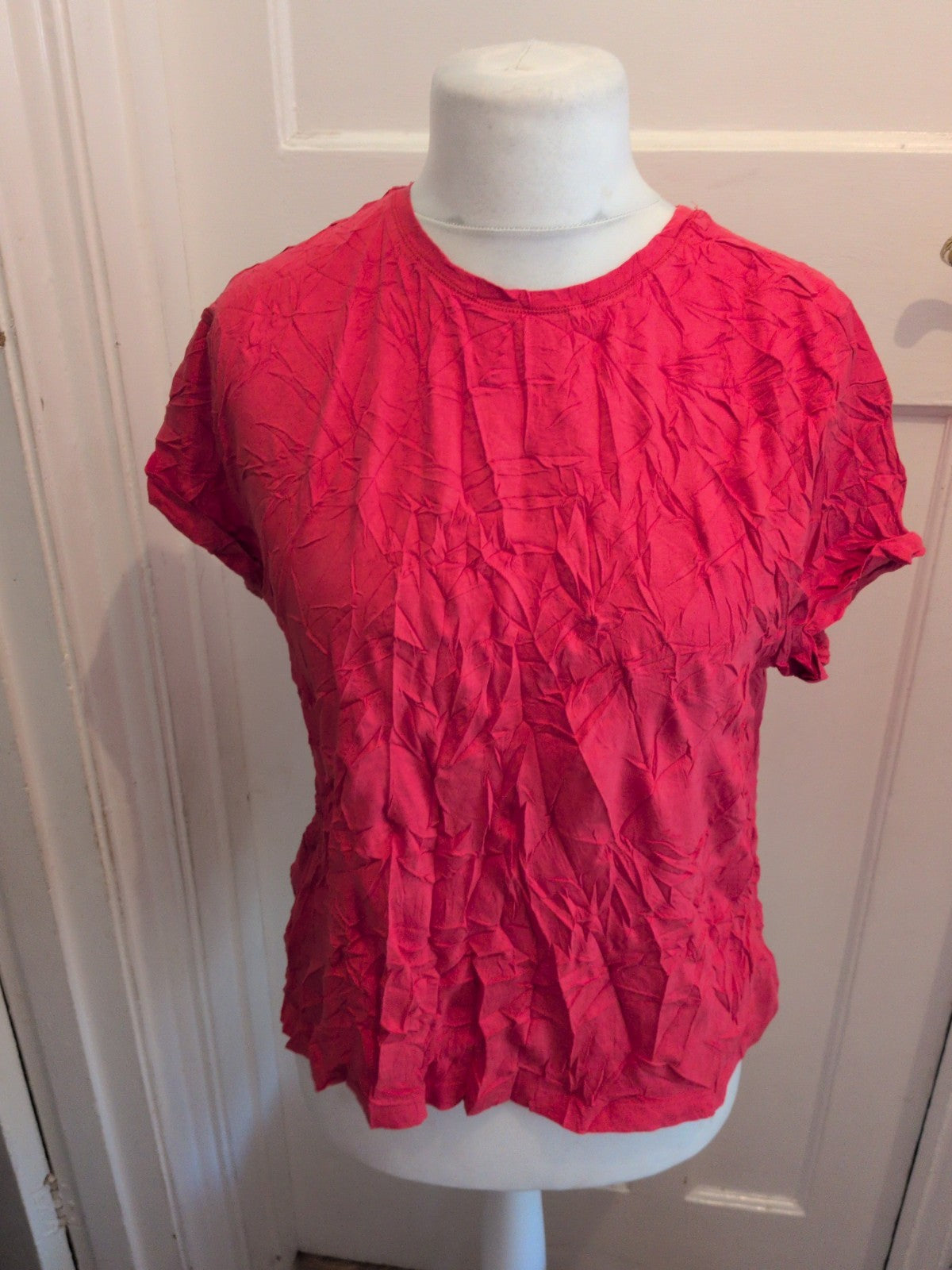 M&S Large Red Short Sleeve Tee