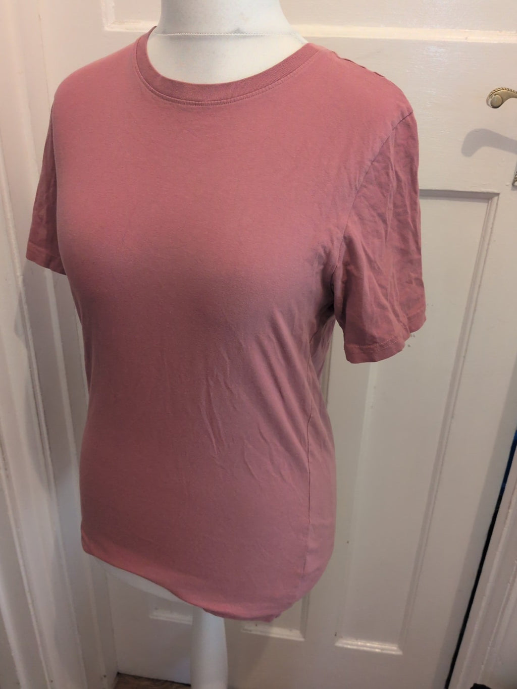 Next M Slim Fit Pink Short Sleeve T-shirt