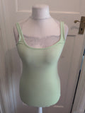 Primark 8 Light Green Sleeveless Cami Top