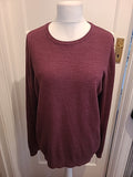 Mens Primark Size 2xl Purple Jumper Heavy Bobbling