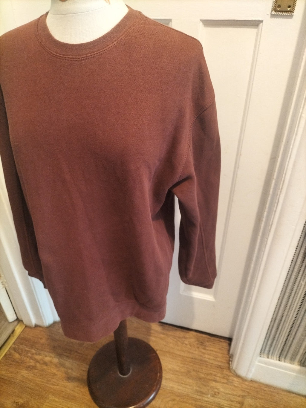 Ladies Topshop Size Small Brown Pullover Sweatshirt