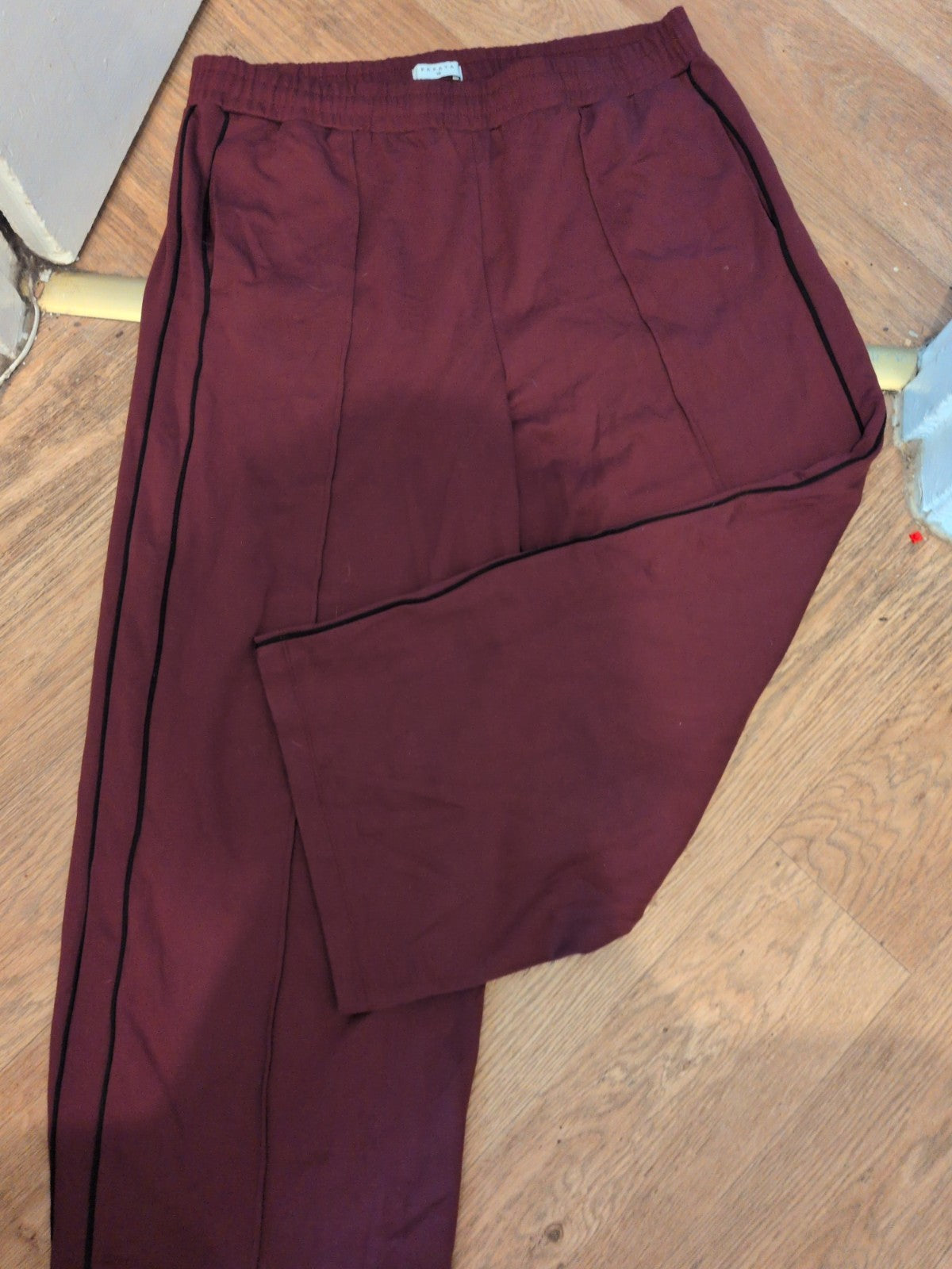 Papaya 18 Deep Purple Elasticated Trousers