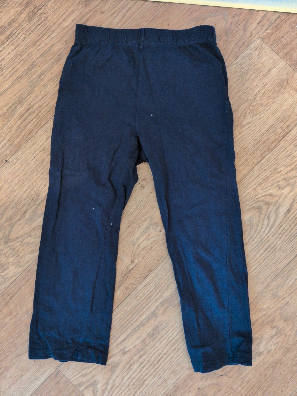 Girls 4 Years Navy Leggings