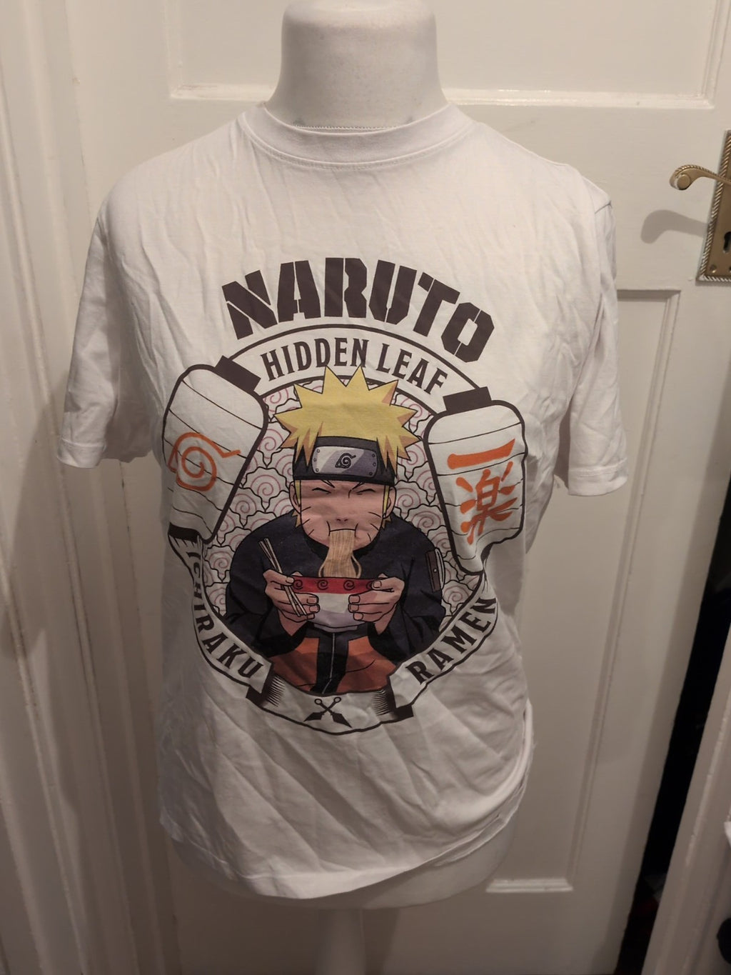 Naruto Small Anime Print Short Sleeve T-shirt