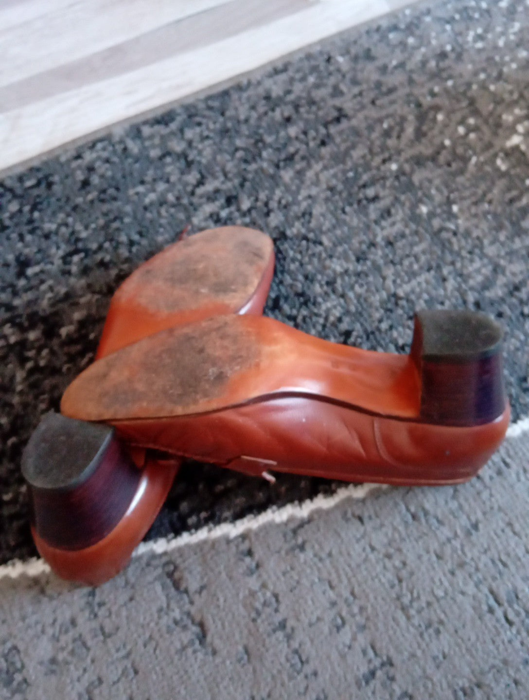Ladies Grenson Brown Shoes  Size 6.5 Free Delivery