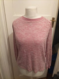 Ladies Peacocks Size 10-12 Pink Fleck Pyjama Top