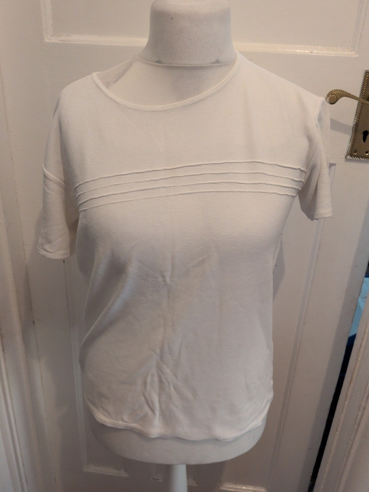 GG Medium White Short Sleeve T-shirt