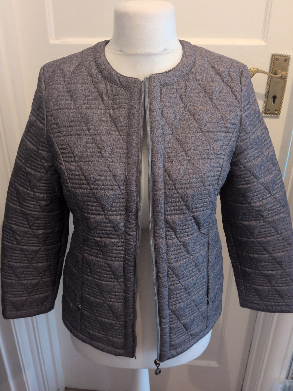 Viz.A.viz 8/10 Grey Full Zip Jacket