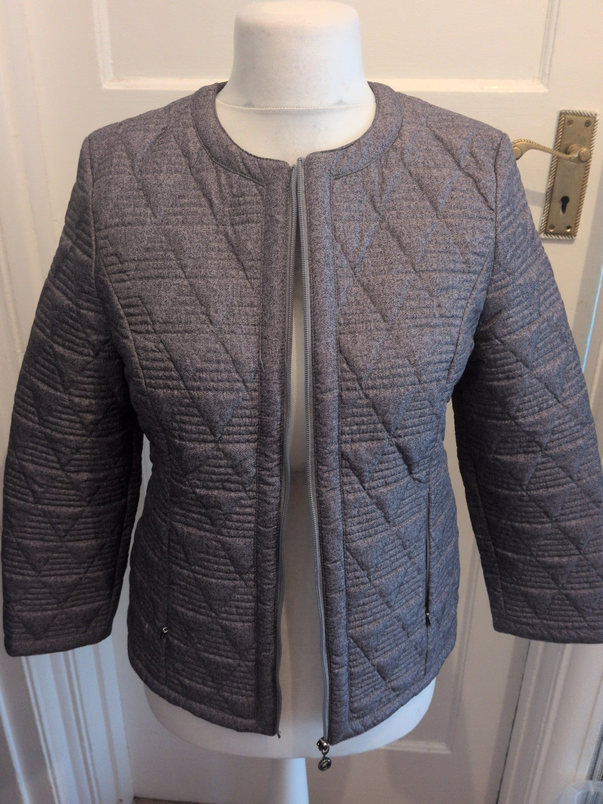 Viz.A.viz 8/10 Grey Full Zip Jacket