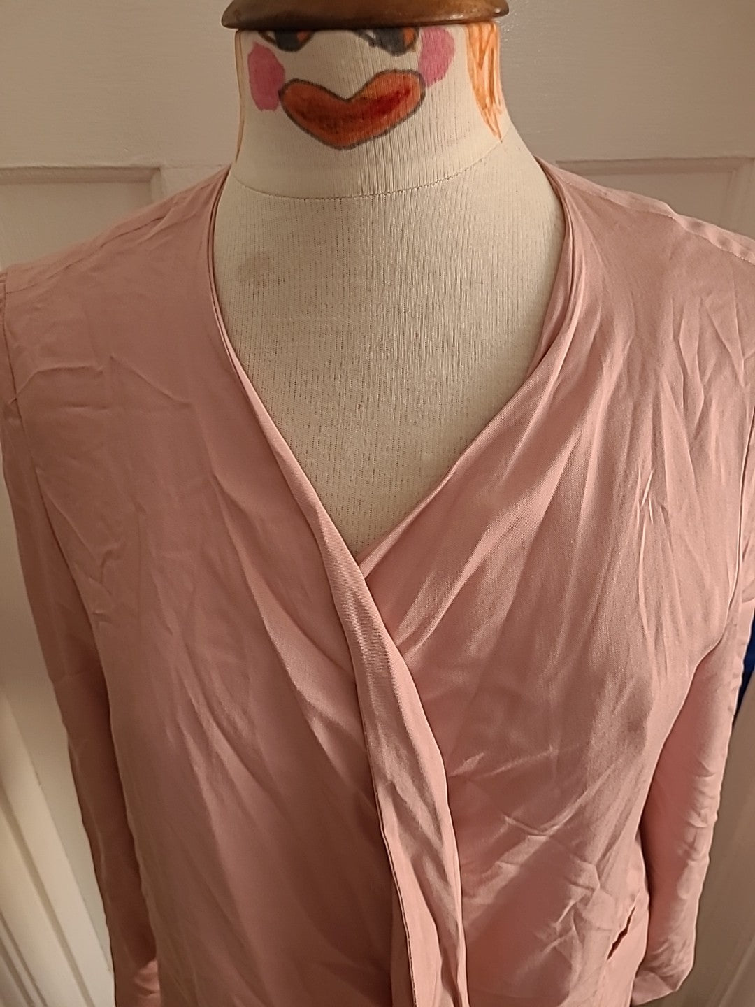 Ladies New Look Size 12 Pink Lightweight Blazer