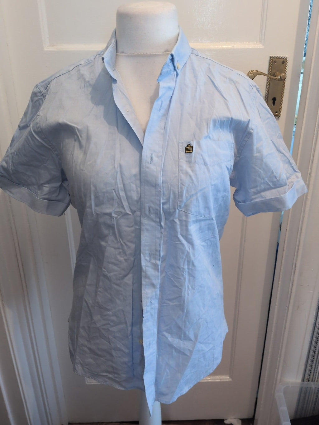 Admiral Medium Blue Short Sleeve Shirt