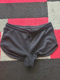 Ladies Primark Size 10-12 Black Elasticated Hot Pants