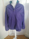 Mens Polartec Size Large Purple Fleece Lined Coat