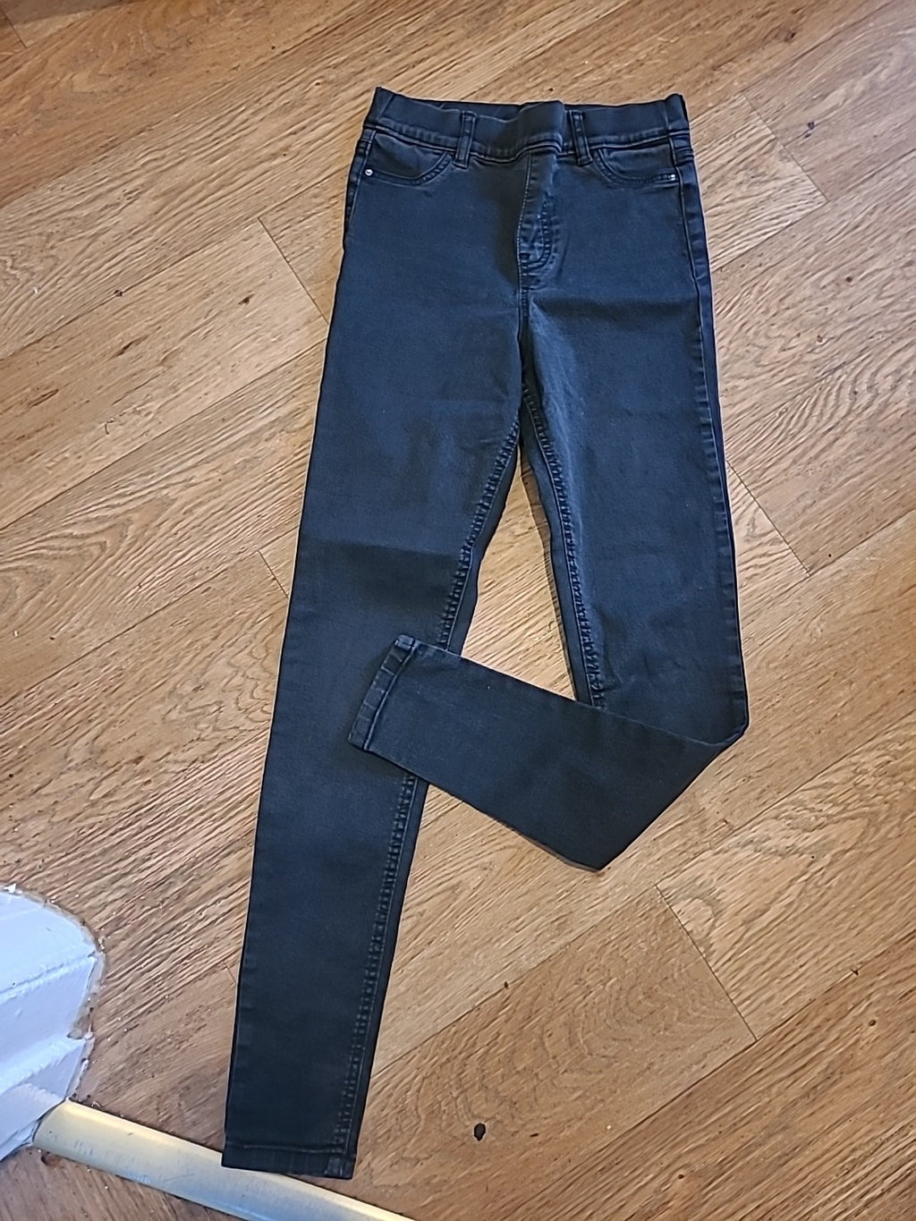 Ladies F&F Size 8R Charcoal Grey Jeggings