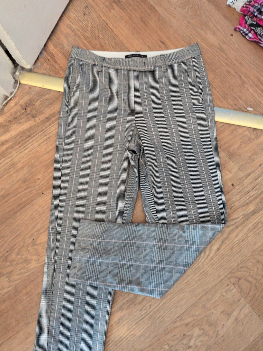 Marks And Spencer 8 Short Check Trousers