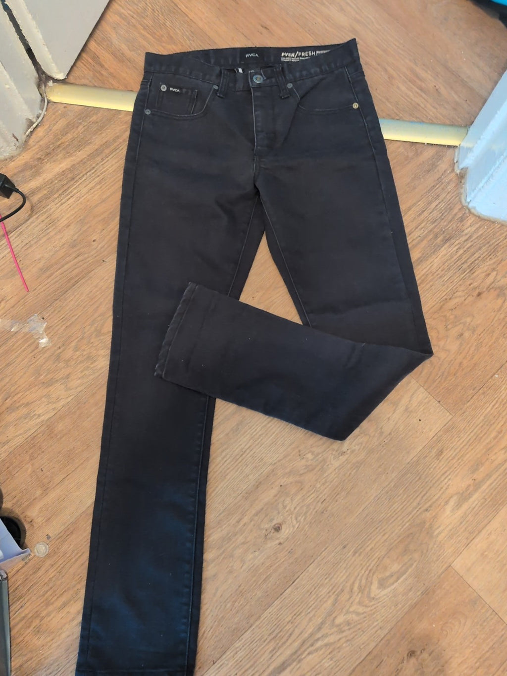 Rvca 30" Navy Spanky Denim Jeans