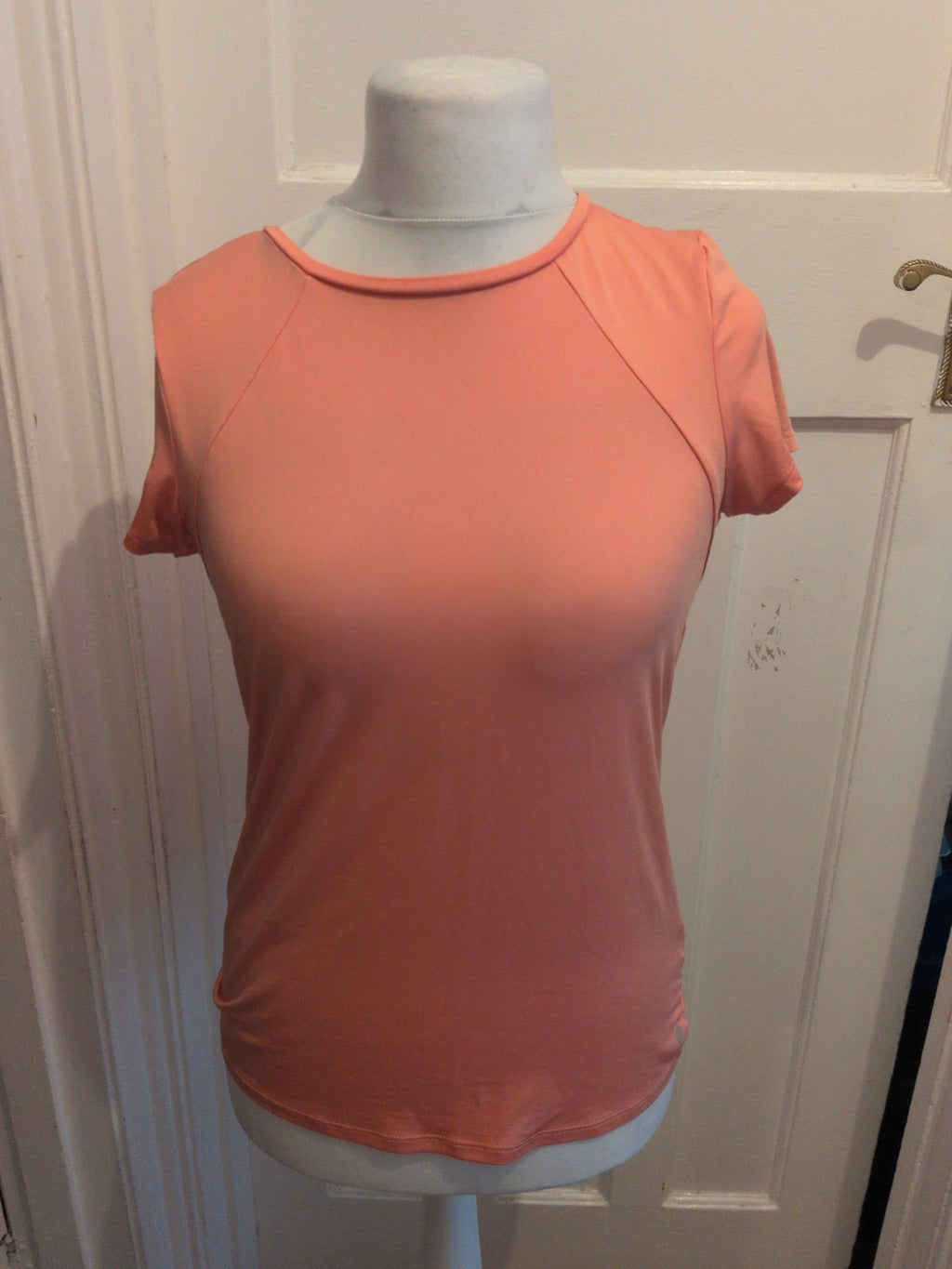 M&S Active 10 Light Tangerine Short Sleeve T-shirt