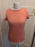 M&S Active 10 Light Tangerine Short Sleeve T-shirt