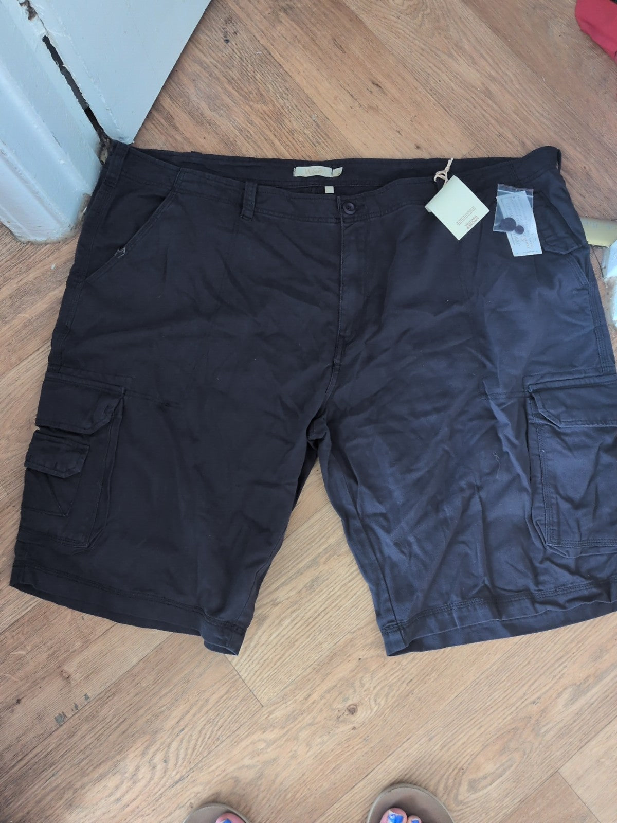 Brand New W&B 52" Navy Shorts Chino