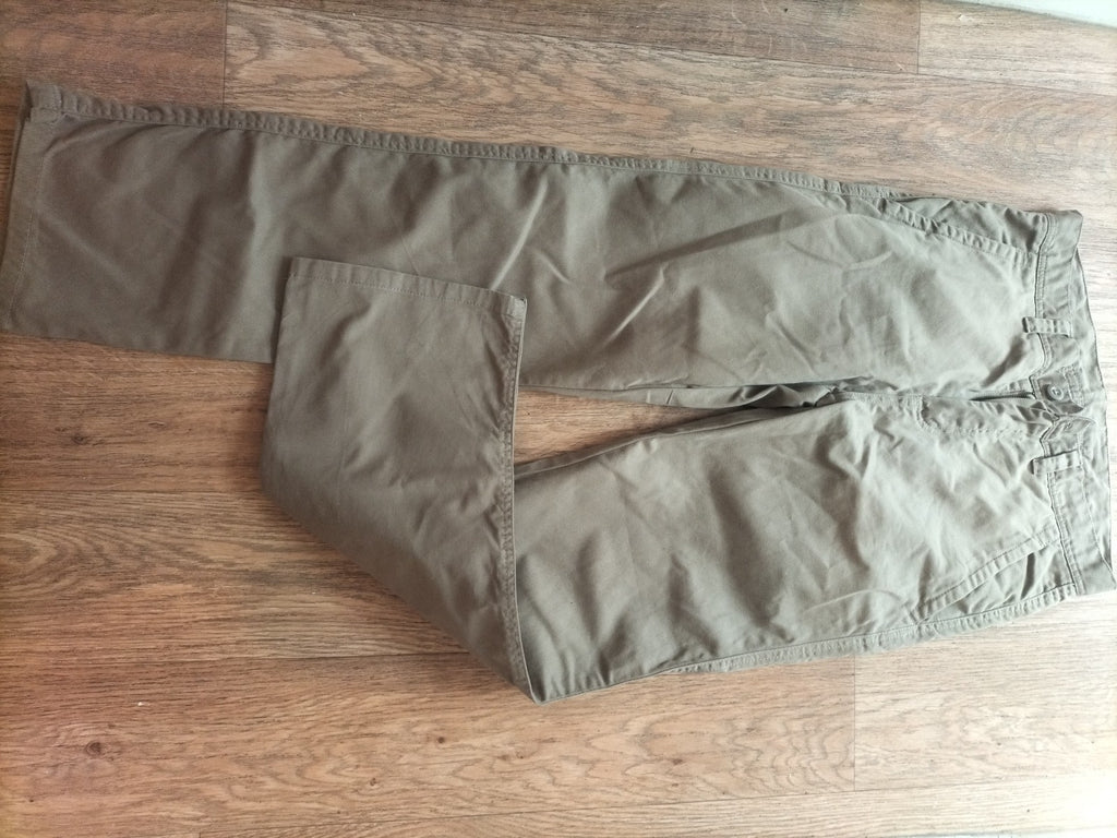 Mens Primark 30x30 Brown Beige Chino Trousers