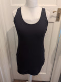 New Look 16 Black Sleeveless T-shirt