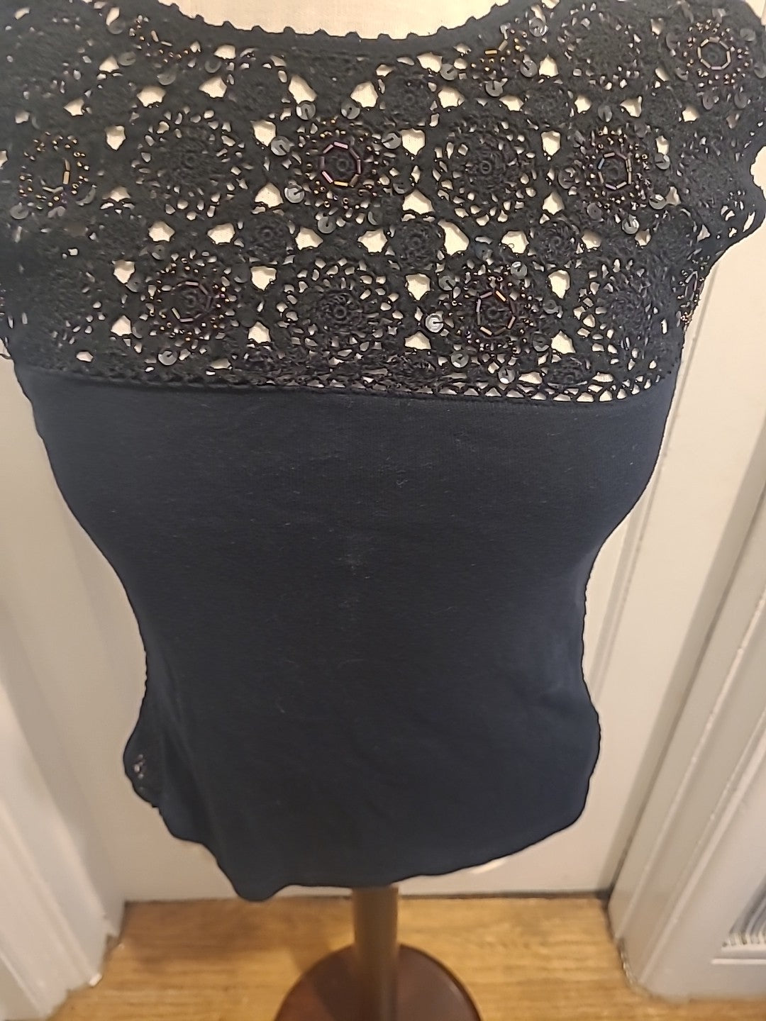Ladies Next Size 10 Black Dimontie Sleeveless Blouses