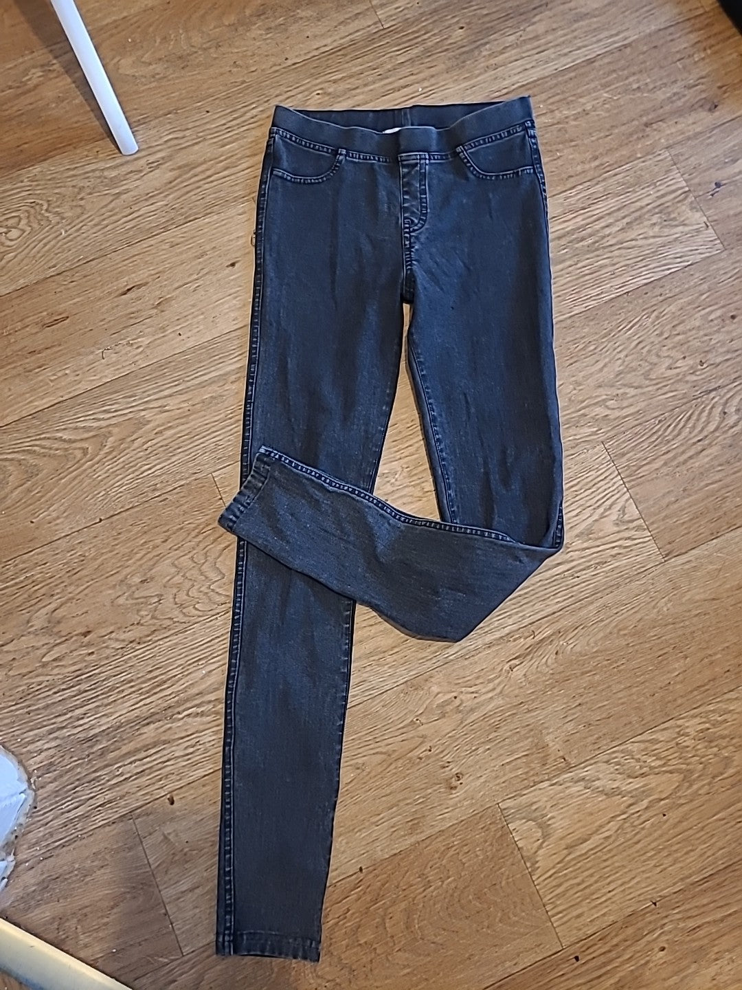 Girls H&M Age 12-13 Years Charcoal Jeggings