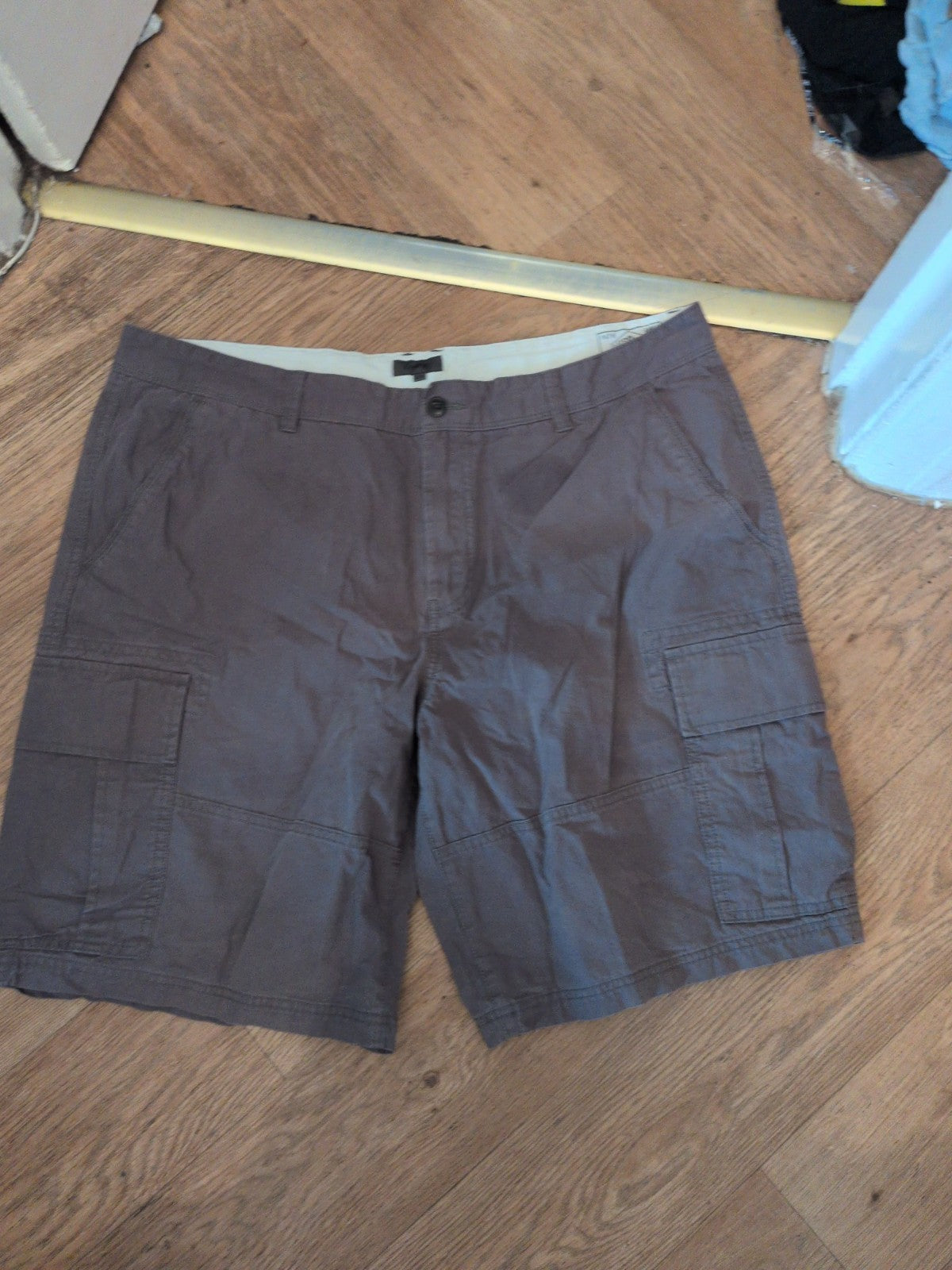 George 42W Grey Shorts Cargo Chino