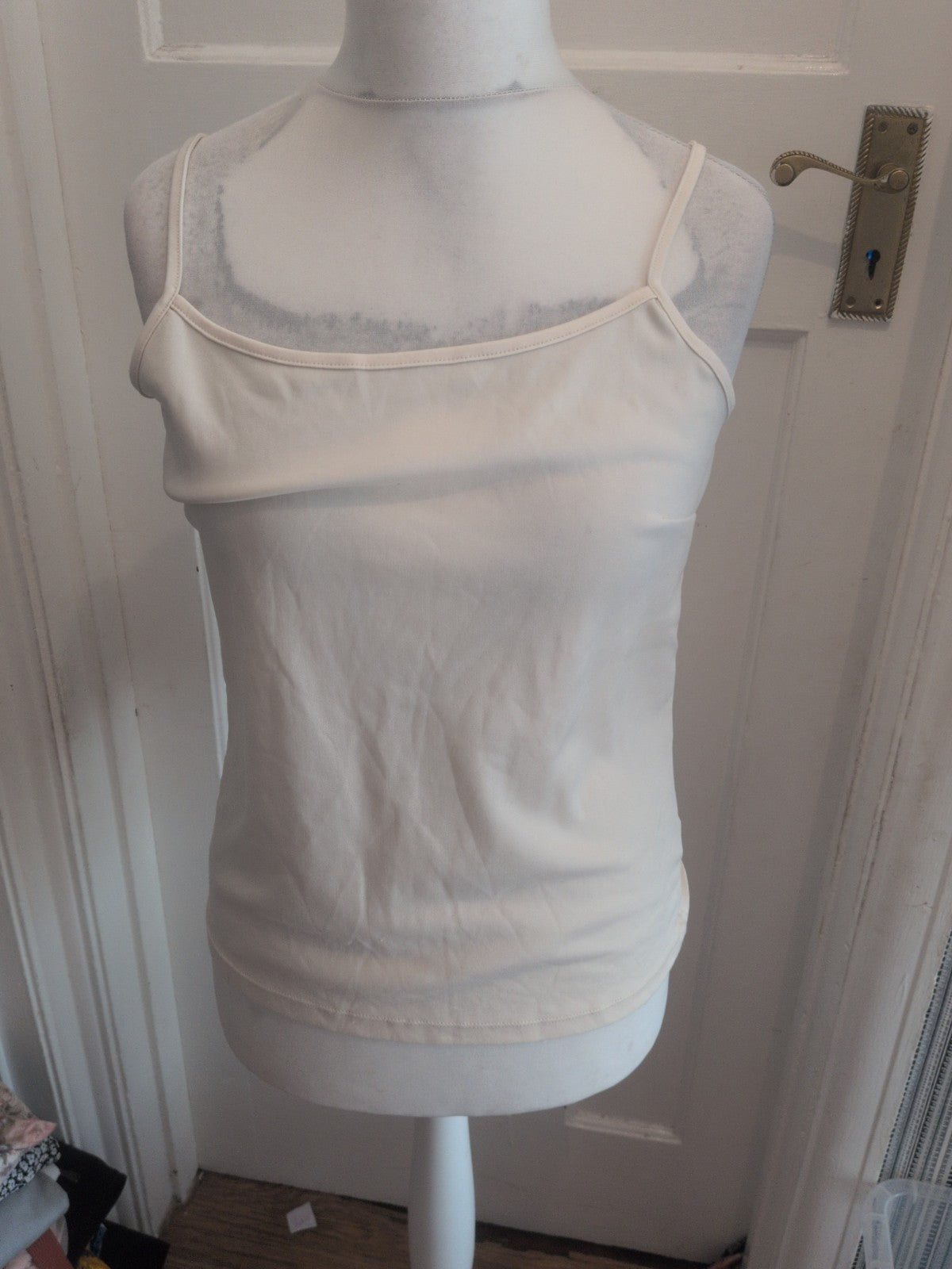 George 18 Ivory Cami Top Sleeveless