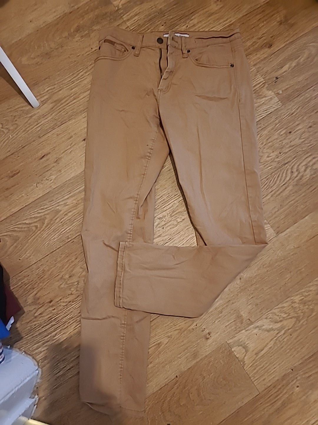 Mens U..S Polo Size 32R Slim Brown Chino