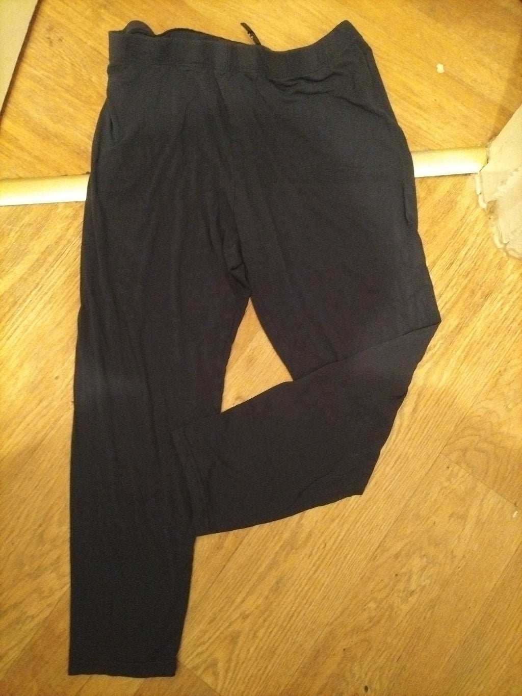 2XL Navy Elasticated Leggings
