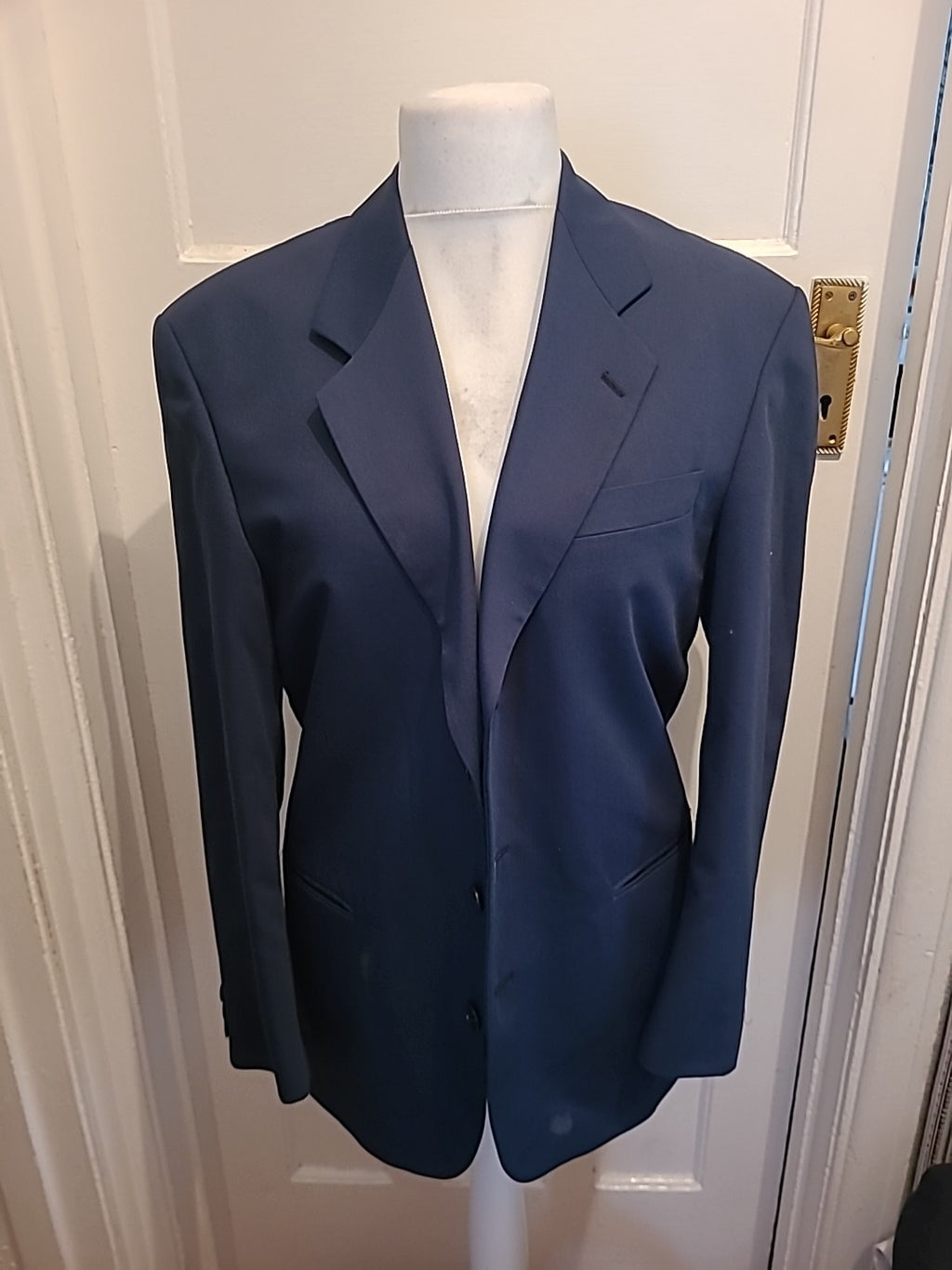 Mens Burton Size 38S Dark Teal Suit Jacket