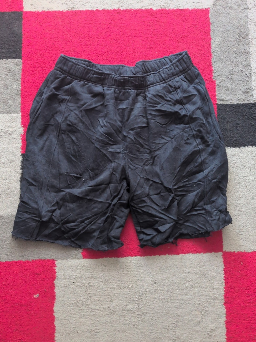 Next Small Black Elasticated Sweat Shorts